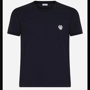 Dolce & Gabbana Dark Blue Short Sleeve Tee